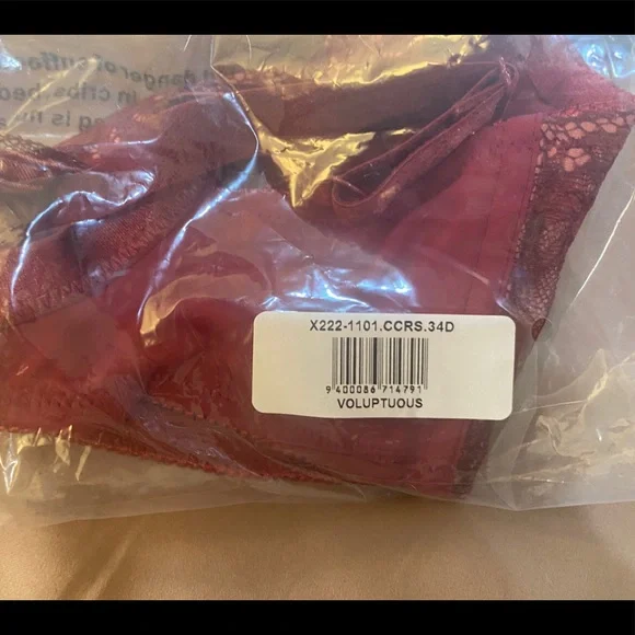 Frederick’s of Hollywood Voluptuous Sweetheart Bra Size 34 D - Picture 7 of 10